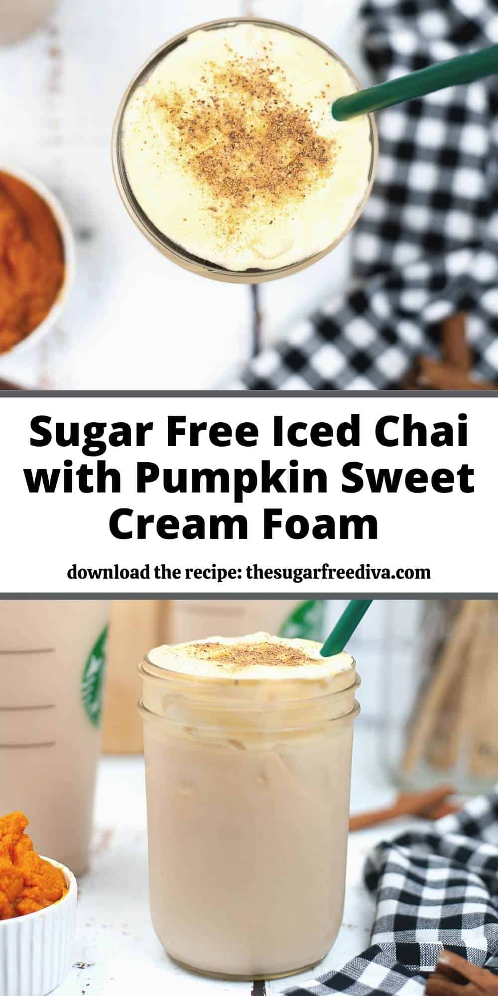 Sugar Free Iced Pumpkin Chai