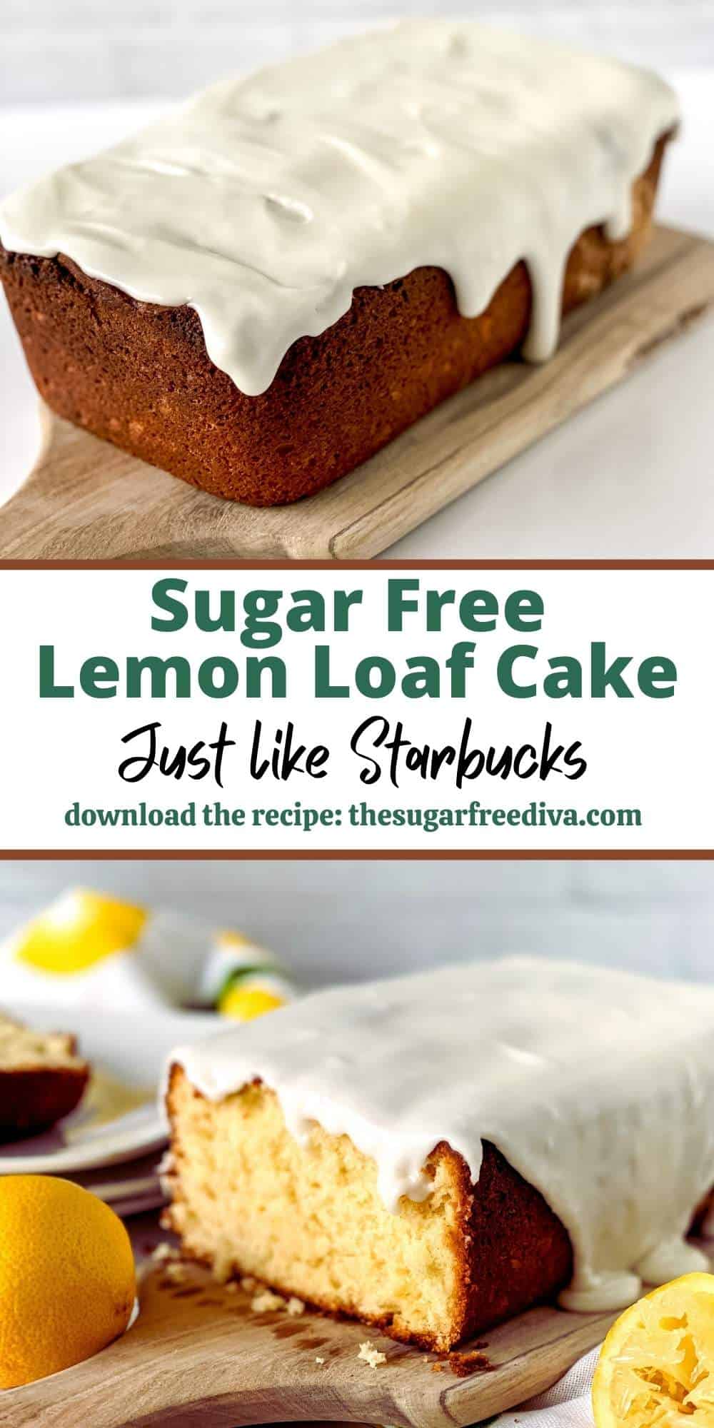 Sugar Free Copycat Lemon Loaf