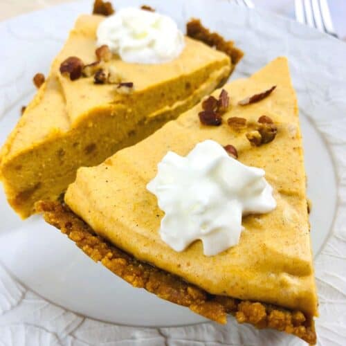 Sugar Free Pumpkin Chiffon Pie