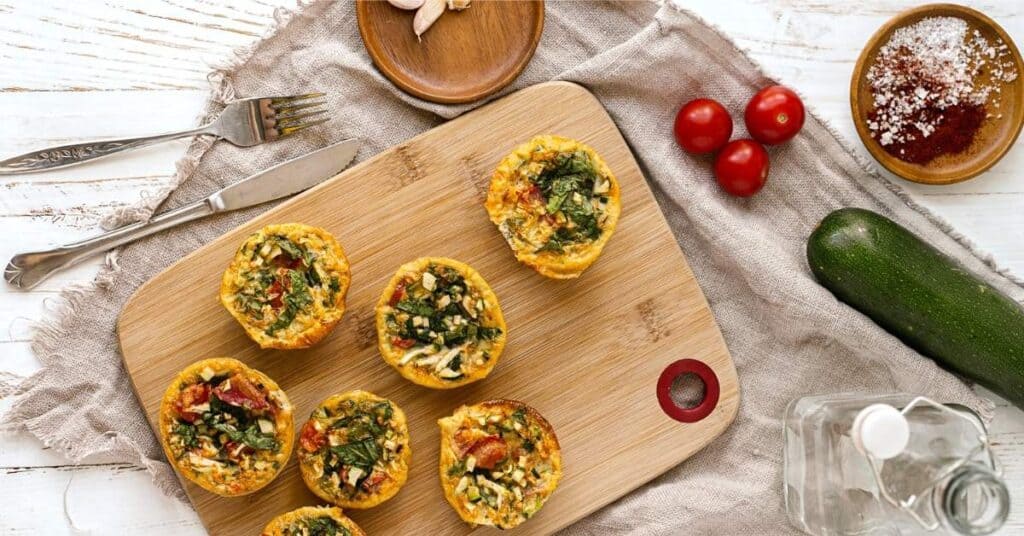Low Carb Zucchini Egg Cups THE SUGAR FREE DIVA