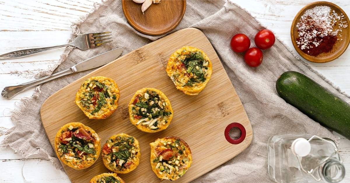 Low Carb Zucchini Egg Cups