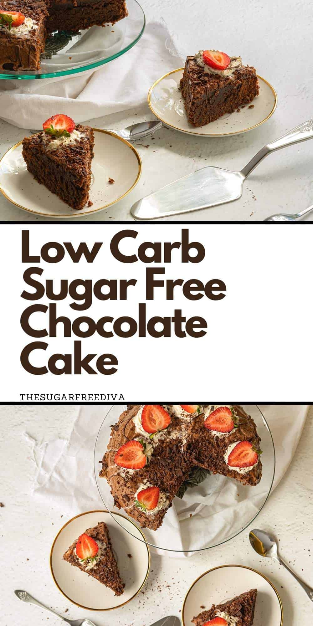 Sugar Free Low Carb Chocolate Cake