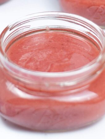 Instant Pot Strawberry Applesauce