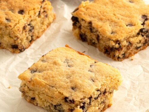 Keto Sugar Free Blond Brownies