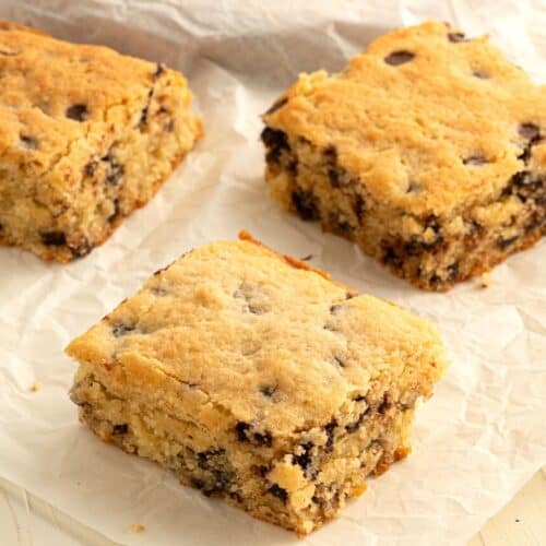Keto Sugar Free Blond Brownies
