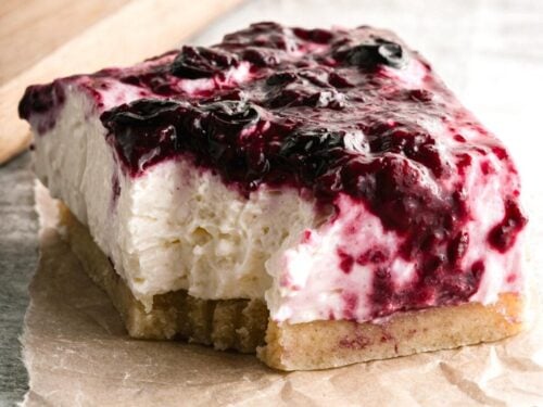 Sugar Free Cheesecake Bars