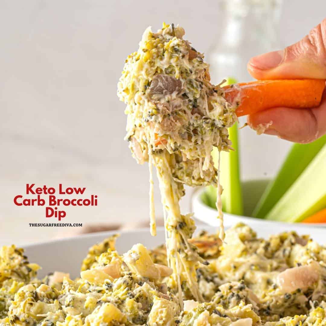 Keto Low Carb Broccoli Dip