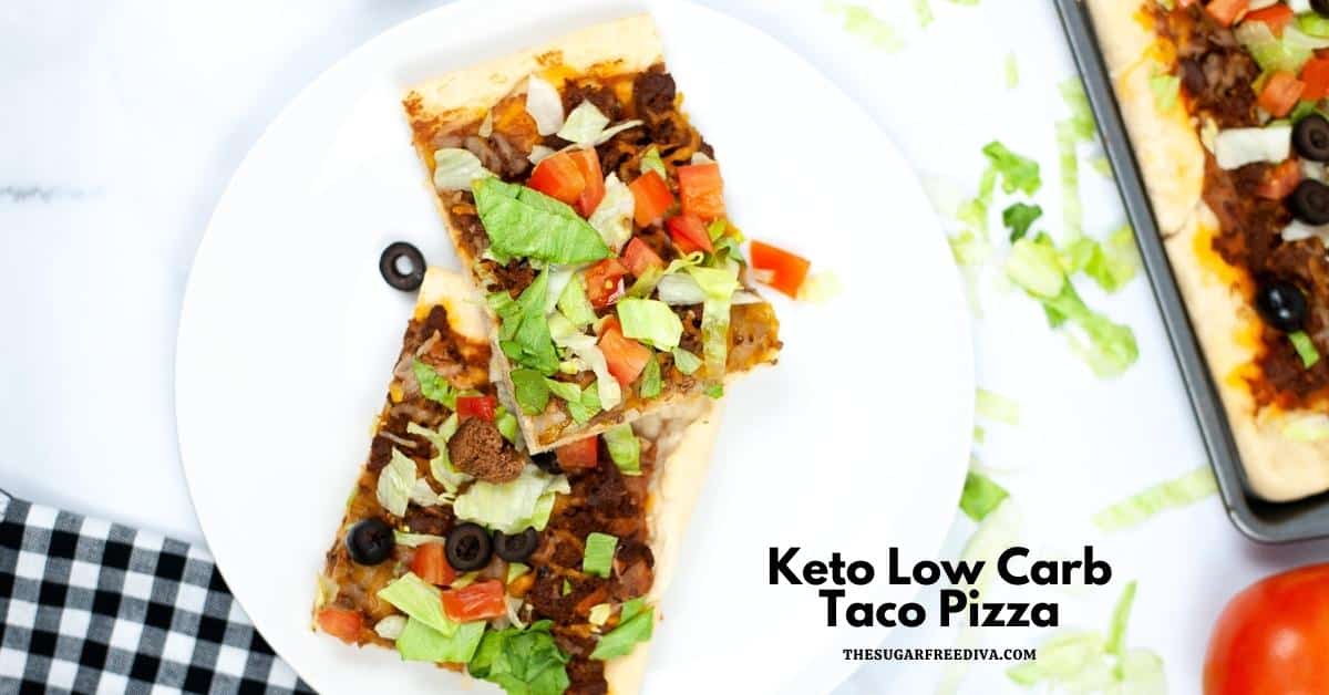 Keto Low Carb Taco Pizza