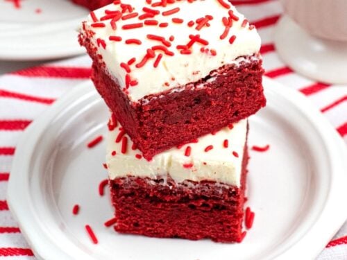 Sugar Free Red Velvet Brownies
