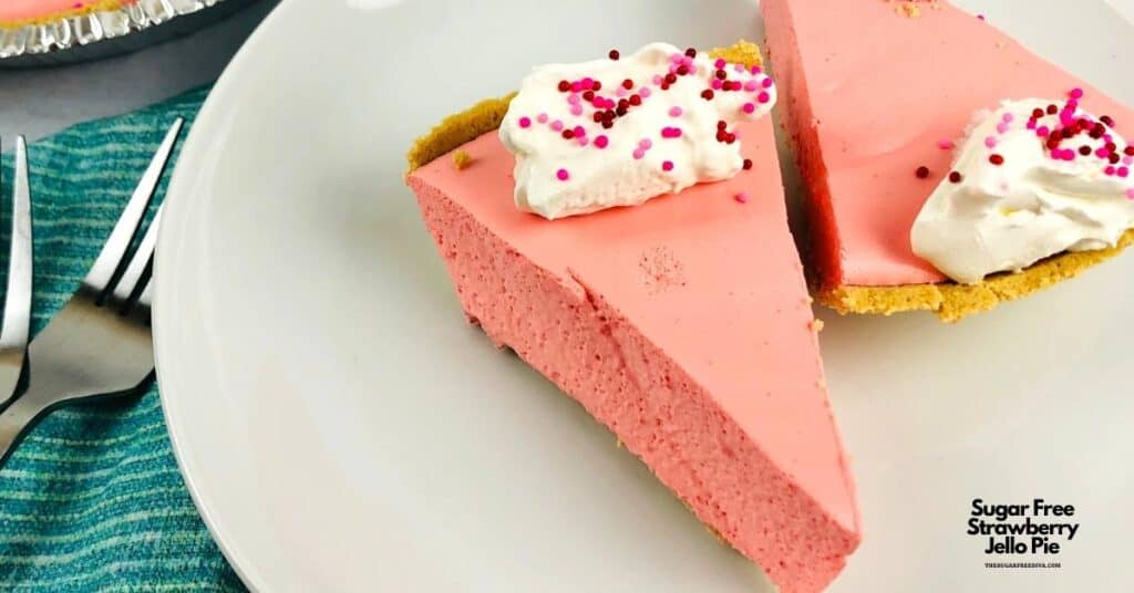 Sugar Free Strawberry Jello Pie THE SUGAR FREE DIVA