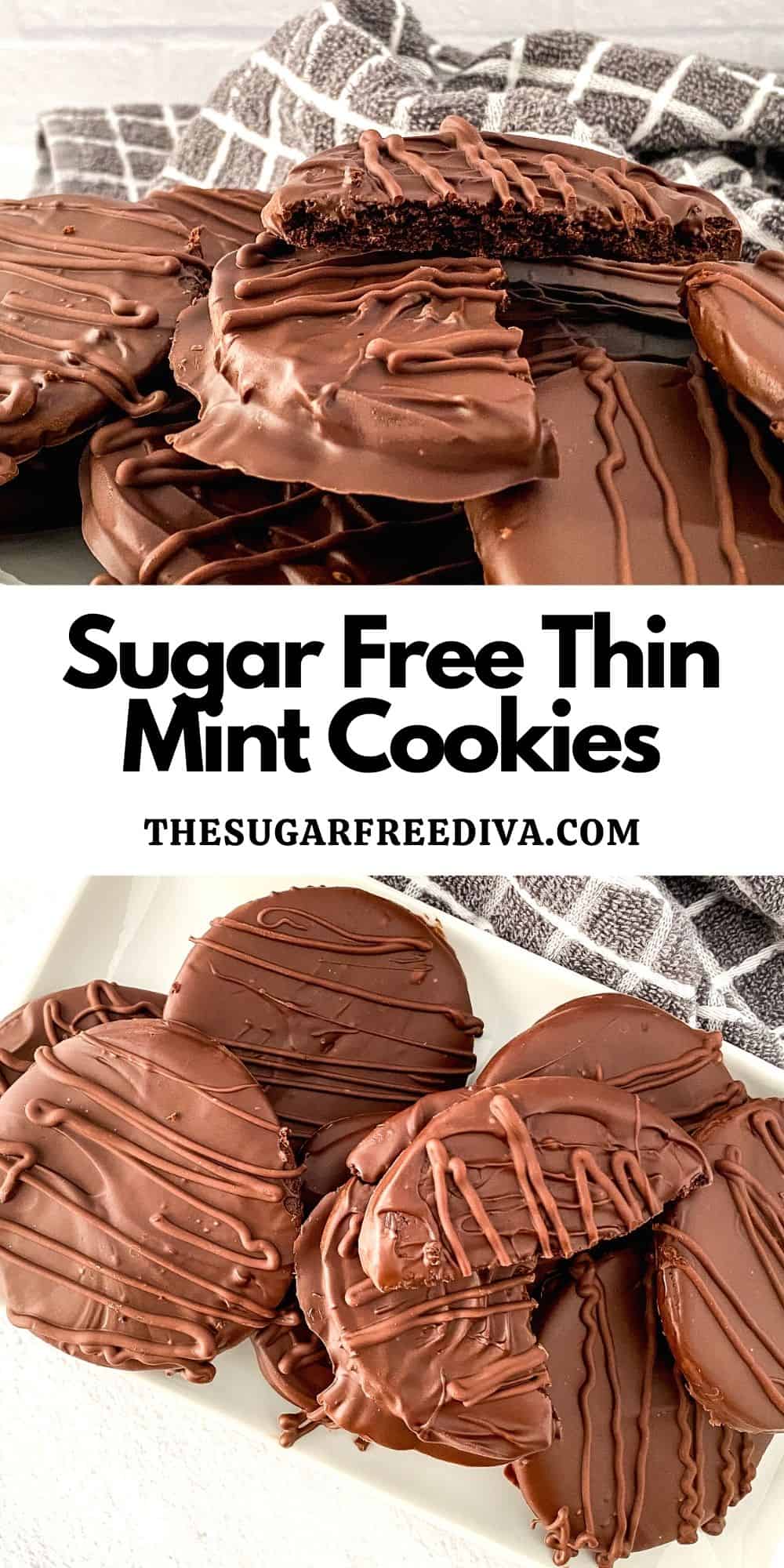 Sugar Free Thin Mint Cookies