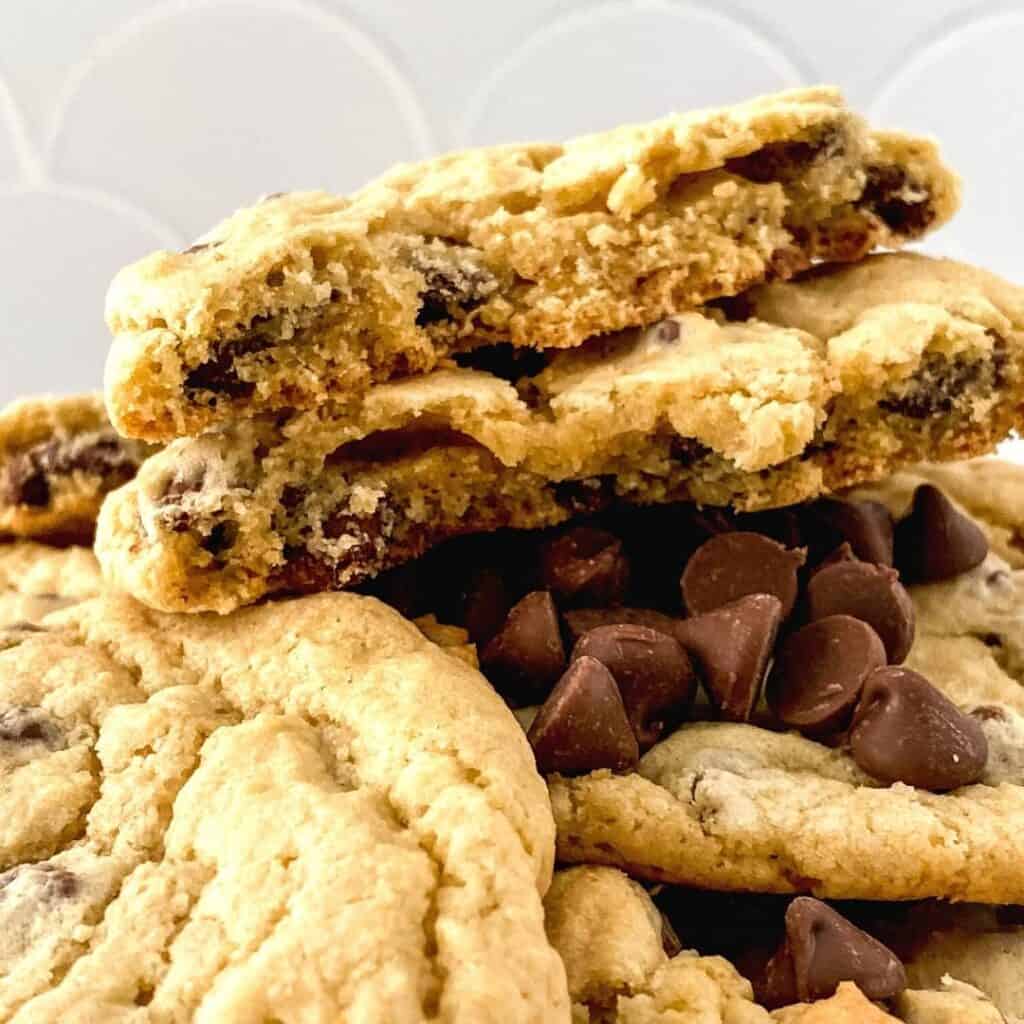 Sugar Free Copycat Crumbl Chocolate Chip Cookies THE SUGAR FREE DIVA