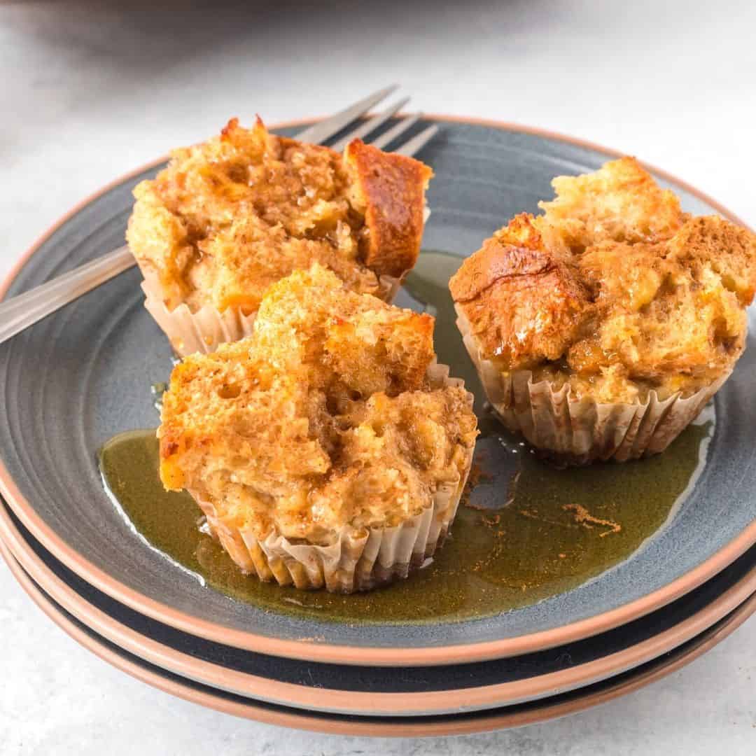 Sugar Free Baked French Toast Muffins