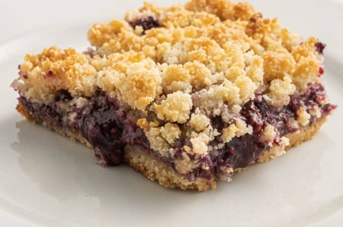 Sugar Free Keto Berry Crumble