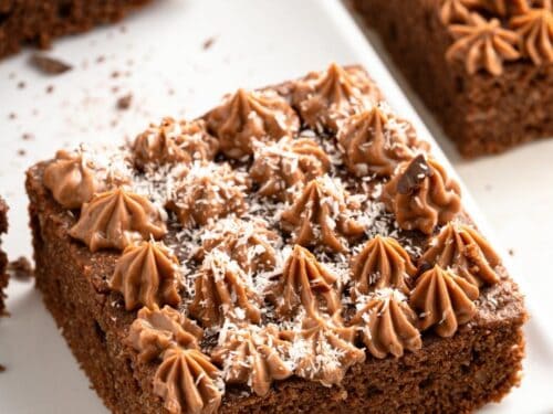 Sugar Free Chocolate Sheet Cake