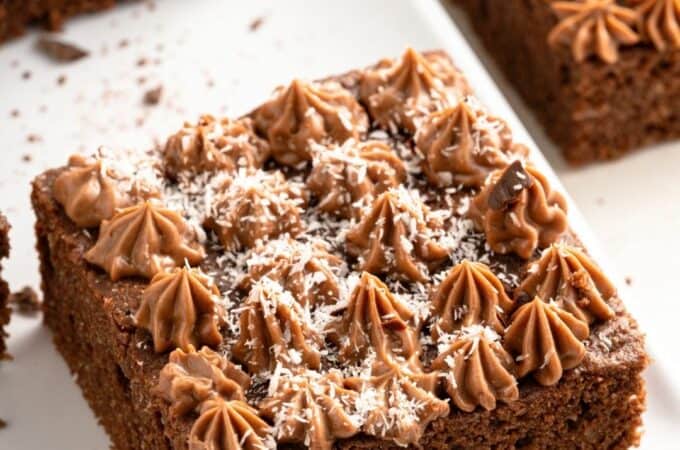 Sugar Free Chocolate Sheet Cake