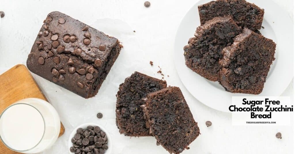 Sugar Free Chocolate Zucchini Bread THE SUGAR FREE DIVA