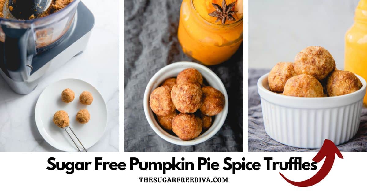 Sugar Free Pumpkin Pie Truffle Bites, a simple recipe idea for a no bake and no added sugar energy balls or bites.