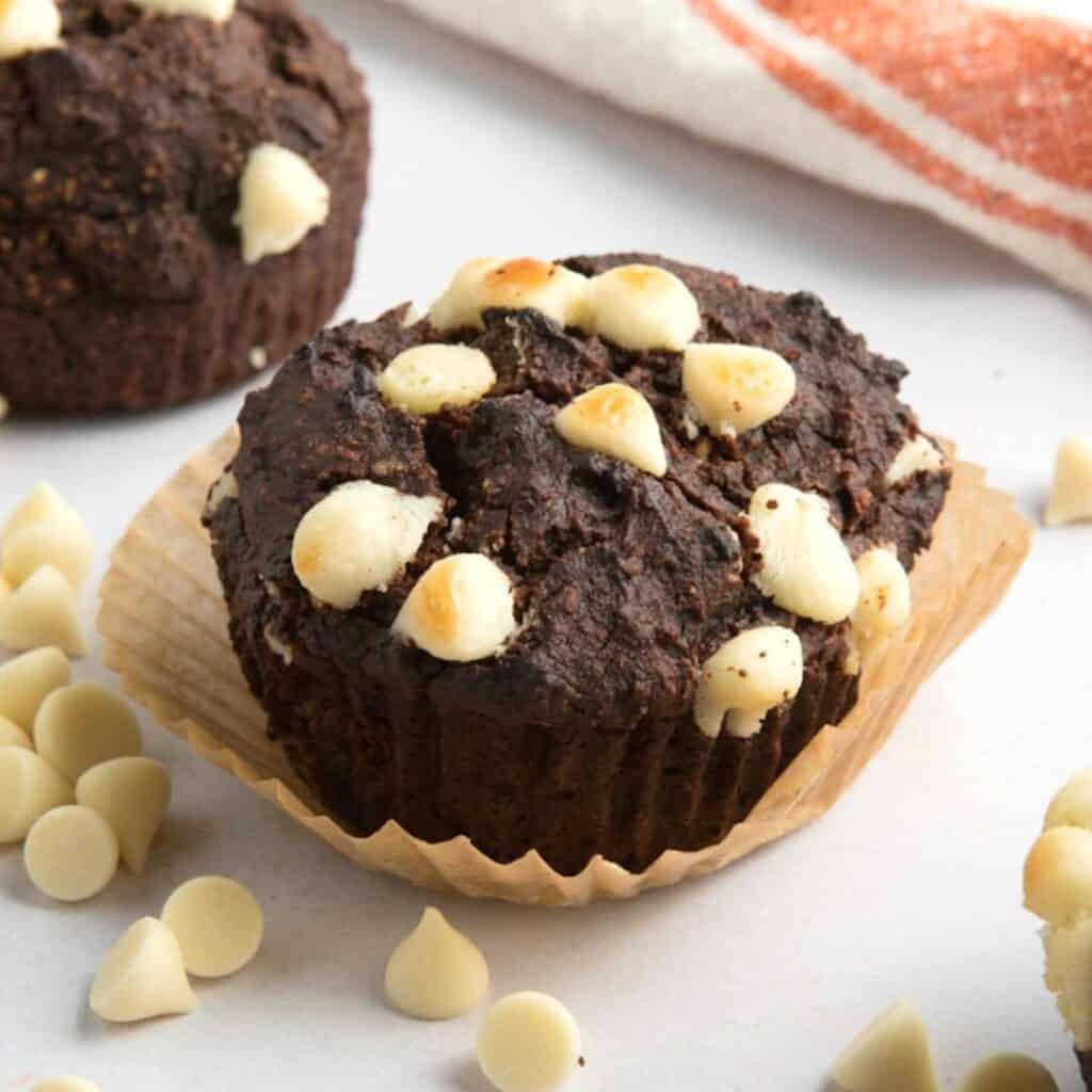 Sugar Free White Chocolate Chip Cake Mix Muffins. THE SUGAR FREE DIVA