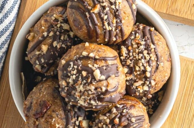 Sugar Free Keto Pecan Pie Truffles