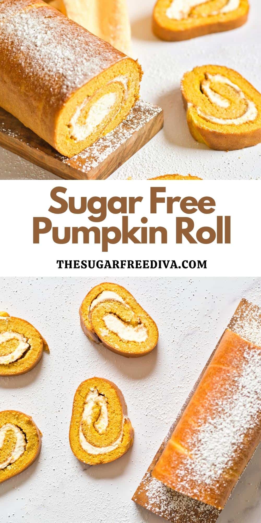 How to Make Sugar Free  Pumpkin Roll