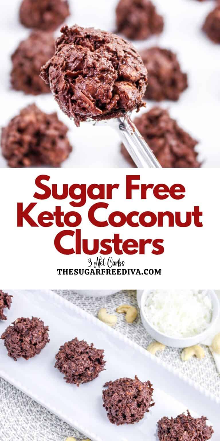 Sugar Free Keto Coconut Clusters THE SUGAR FREE DIVA