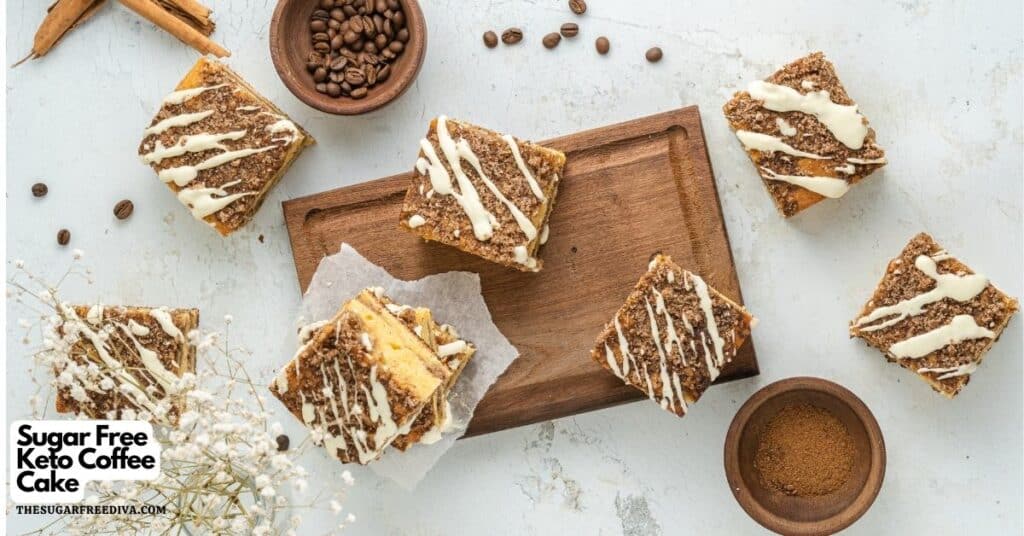Sugar Free Keto Coffee Cake - THE SUGAR FREE DIVA