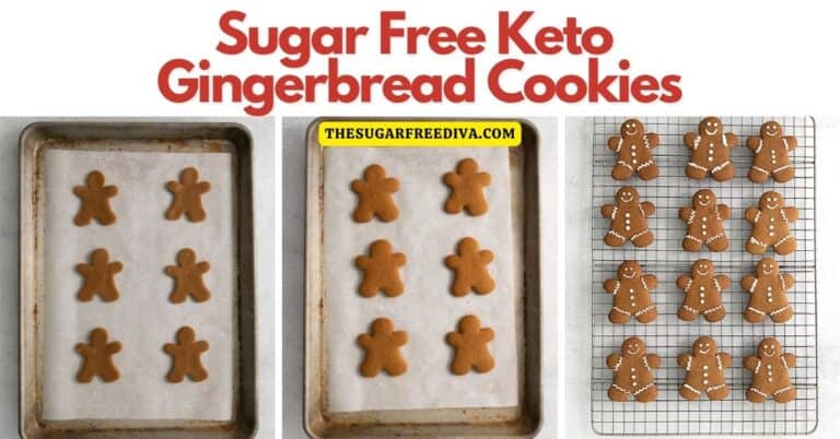 Sugar Free Keto Gingerbread Cookies - THE SUGAR FREE DIVA