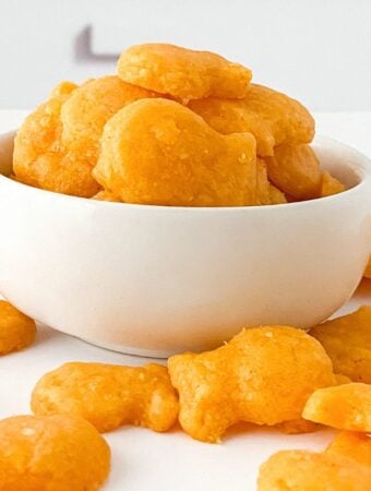 Keto Cheddar Goldfish Crackers Recipe