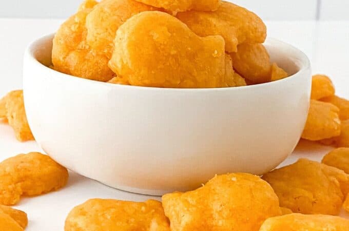 Keto Cheddar Goldfish Crackers Recipe