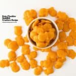 Keto Cheddar Goldfish Crackers Recipe