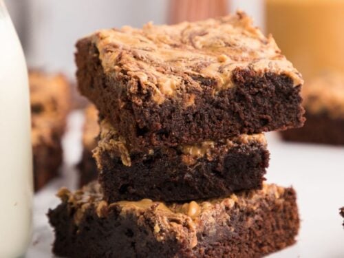 Sugar Free Peanut Butter Chocolate Brownies