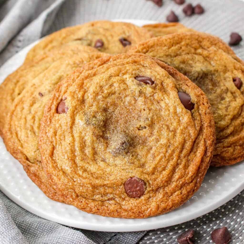 Sugar Free Brown Butter Chocolate Chip Cookies THE SUGAR FREE DIVA