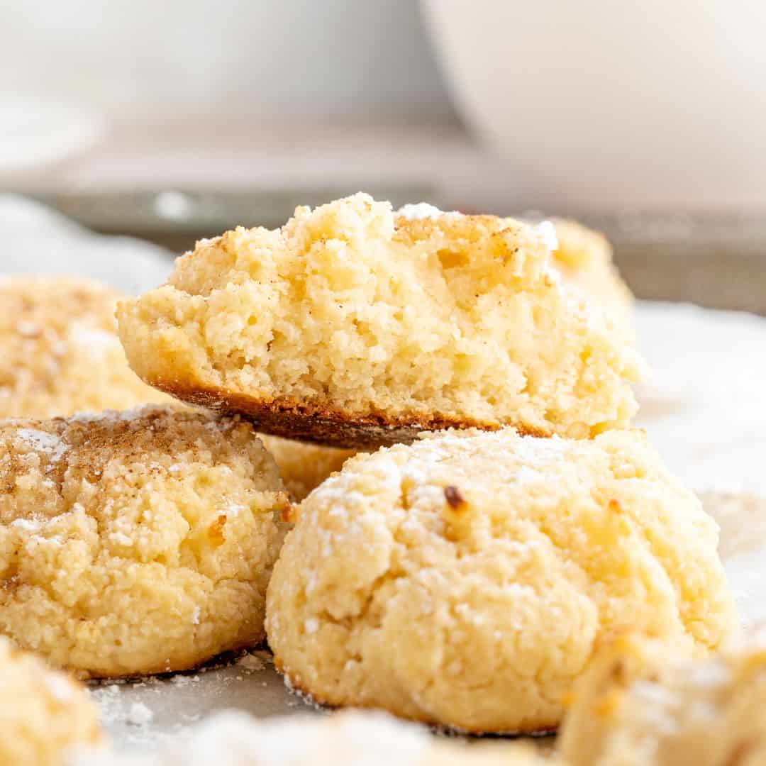 Sugar Free Low Carb Cream Cheese Cookies, a simple and delicious recipe for cookies made with almond flour. Gluten Free and Keto.