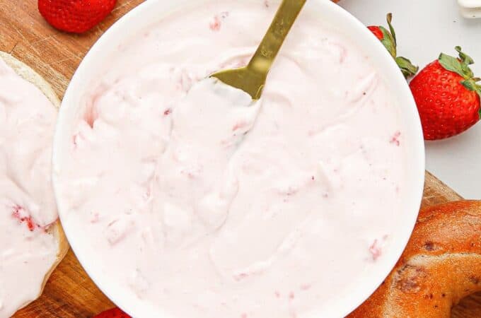 Sugar Free Strawberry Cream Cheese Spread