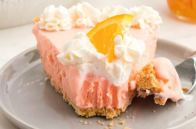Sugar Free Orange Creamsicle Pie