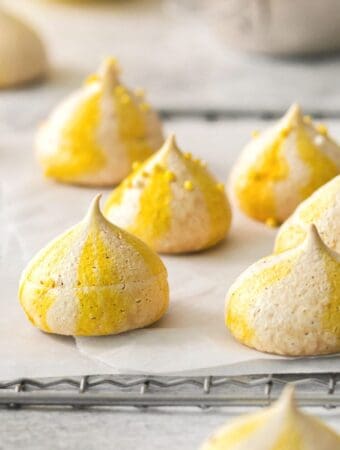 Sugar Free Lemon Meringue Cookies