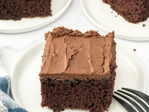 Sugar Free Chocolate Depression Cake