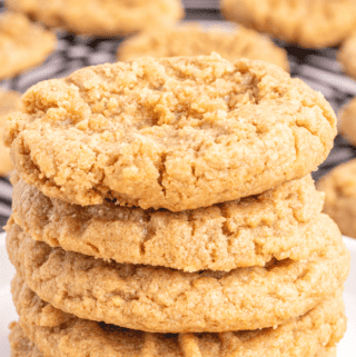 The Best 3 Ingredient Sugar Free Peanut Butter Cookies