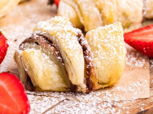 Sugar Free Chocolate Filled Croissants