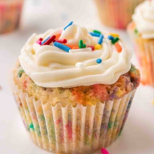 Sugar Free Funfetti Cupcakes