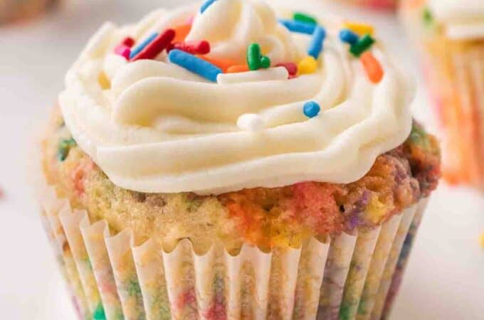 Sugar Free Funfetti Cupcakes