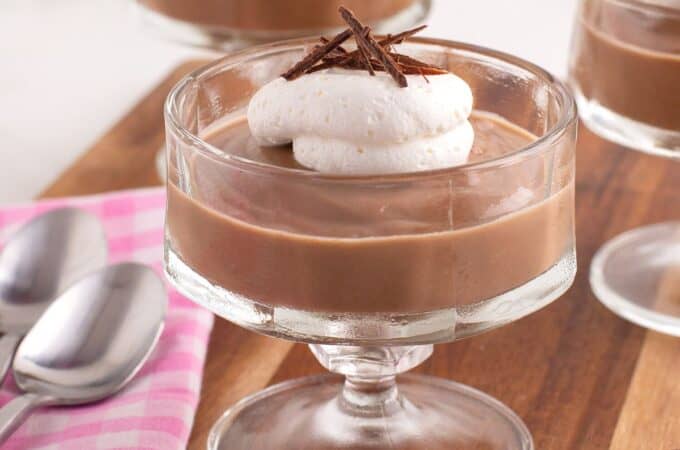 Homemade Sugar Free Chocolate Pudding