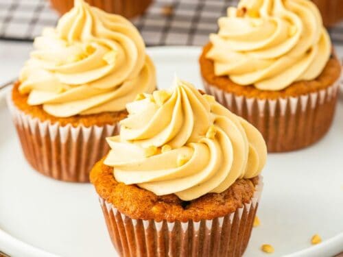 Sugar Free Carrot Cake Cupcakes