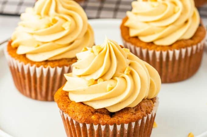 Sugar Free Carrot Cake Cupcakes