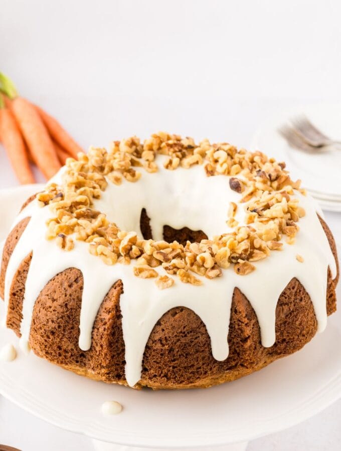 Sugar Free Carrot Bundt Cake
