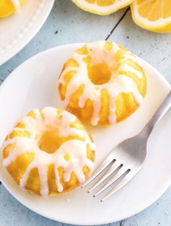 Sugar Free Mini Lemon Bundt Cakes
