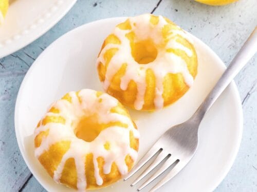 Sugar Free Mini Lemon Bundt Cakes
