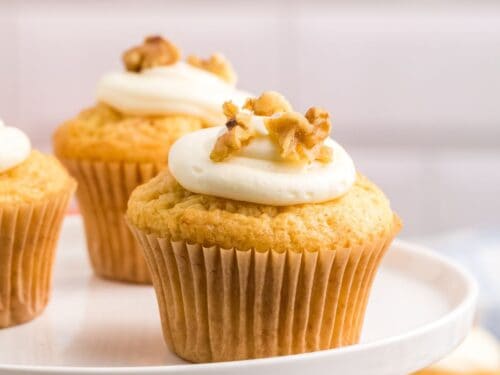 Sugar Free Carrot Cake Muffins