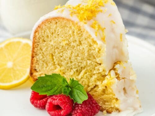 Sugar Free Lemon Bundt Cake